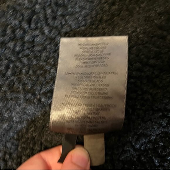 Levis Two Pocket Trucker Utility Jacket Pocket Military Faux Sherpa Lined Warm M - Picture 14 of 16